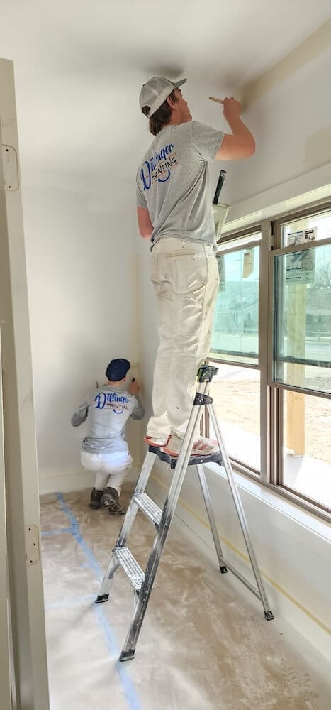 dillinger painting painters in home painting interior walls